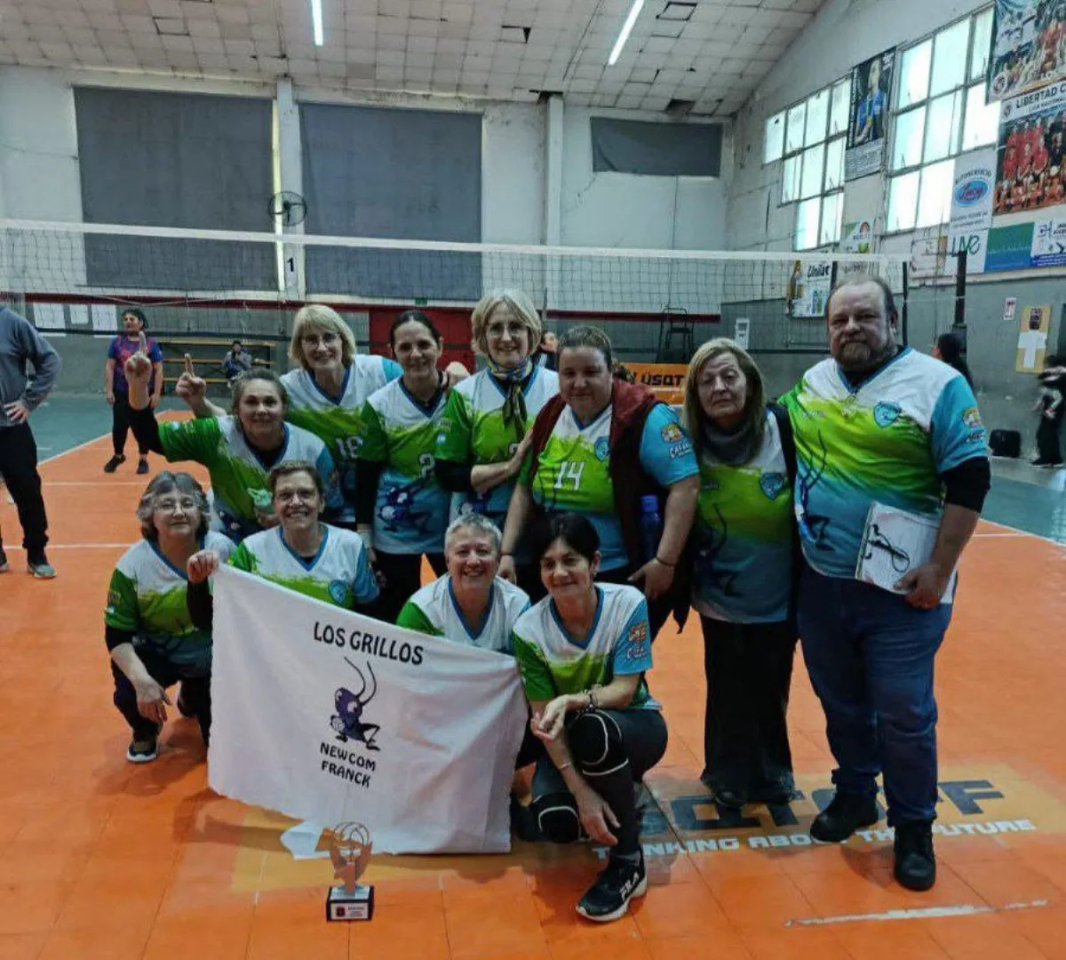 Los Grillos de Plata en Newcom femenino en San Jerónimo Norte